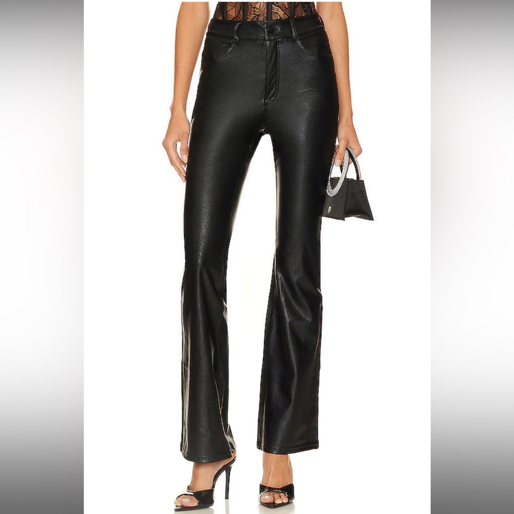Commando Faux Leather Flare Pants